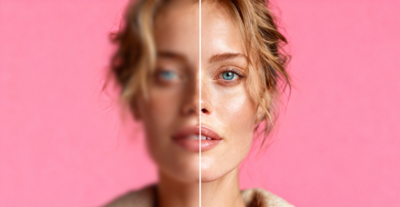 写真強化とレタッチ